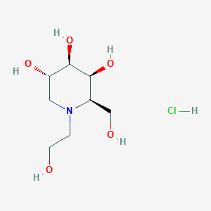 N-(2-Hydroxyethyl)-1-deoxygalactonojirimycin Hydrochloride