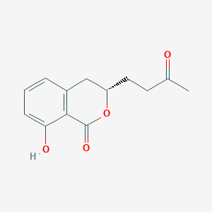 (S)-8-Hydroxy-3-(3-oxobutyl)isochroman-1-one