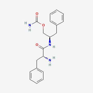 (R)-2-((R)-2-Amino-3-phenylpropanamido)-3-phenylpropyl carbamate