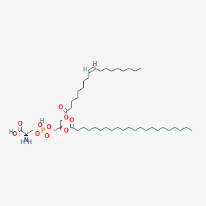 molecular formula C46H88NO10P B15352882 1-(9Z-octadecenoyl)-2-docosanoyl-glycero-3-phosphoserine 