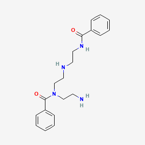 N-(2-Aminoethyl)-N-(2-((2-benzamidoethyl)amino)ethyl)benzamide