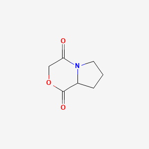 Tetrahydro-1H-pyrrolo[2,1-c][1,4]oxazine-1,4(3H)-dione