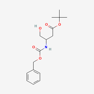 1,1-Dimethylethyl 4-hydroxy-3-[[(phenylmethoxy)carbonyl]amino]butanoate