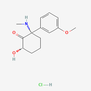 rac-cis-6-Hydroxy Methoxetamine Hydrochloride