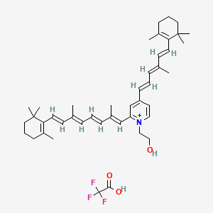 molecular formula C44H59F3NO3+ B15353002 A 2E Trifluoroacetic Acid Salt 