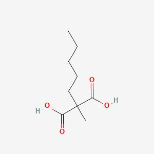 molecular formula C9H16O4 B15353085 Methyl-pentyl-malonic acid 