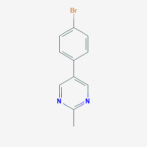 B153531 5-(4-Bromophenyl)-2-methylpyrimidine CAS No. 131548-21-5