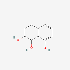 molecular formula C10H12O3 B15353110 1,2,3,4-Tetrahydro-1,2,8-naphthalenetriol 