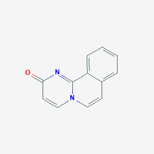 molecular formula C12H8N2O B15353113 Pyrimido[2,1-a]isoquinolin-2-one 