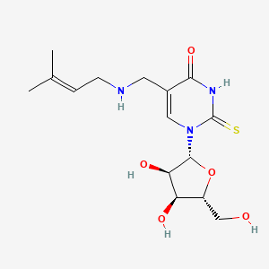 5-[[(3-Methyl-2-butenyl)amino]methyl]-2-thio-uridine