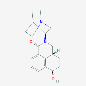 molecular formula C19H24N2O2 B15353180 (6S)-Hydroxy (R,S)-Palonosetron 