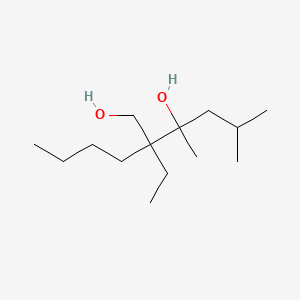 2-Butyl-2-ethyl-3,5-dimethylhexane-1,3-diol