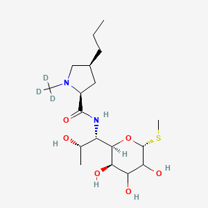 molecular formula C18H34N2O6S B15353357 2'-epi-(6S,7S)-Lincomycin-d3 