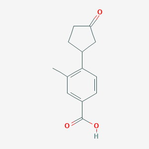 3-methyl-4-(3-oxocyclopentyl)Benzoic acid