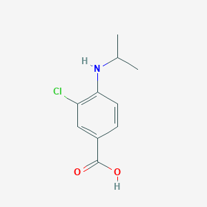 3-Chloro-4-(isopropylamino)benzoic acid