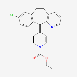 molecular formula C22H21ClN2O2 B15353490 Loratadine Impurity 