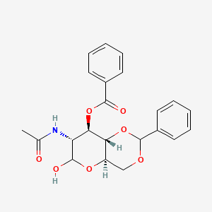 2-Acetamido-3-benzoyl-4,6-O-benzylidene-2-deoxy-D-glucopyranose