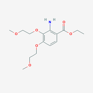 Ethyl 2-amino-3,4-bis(2-methoxyethoxy)benzoate