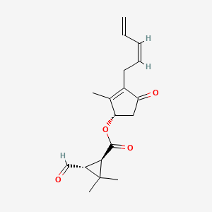 molecular formula C18H22O4 B15353644 Des-(2,2-Dimethyl) Oxo Pyrethrin 