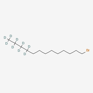 molecular formula C13H27Br B15353721 13-bromo-1,1,1,2,2,3,3,4,4-nonadeuteriotridecane 