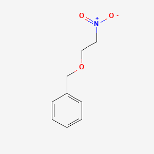 molecular formula C9H11NO3 B15353729 Benzene, [(2-nitroethoxy)methyl]- CAS No. 87976-52-1