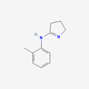 N-(2-methylphenyl)-3,4-dihydro-2H-pyrrol-5-amine