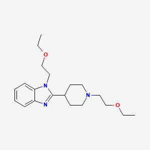 1-(2-Ethoxyethyl)-2-(1-(2-ethoxylethyl)piperidin-4-yl)-1H-benzo[d]imidazole