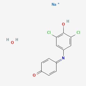 [p-[(3,5-Dichloro-4-oxo-2,5-cyclohexadien-1-ylidene)amino]phenoxy]-(7CI); 2,6-