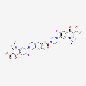 C3-(Ulifloxacino) 2,3-seco-Dioxolo Prulifloxacin