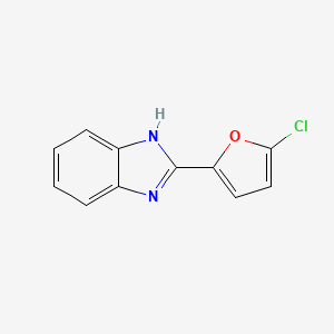 2-(5-chloro-2-furanyl)-1H-Benzimidazole