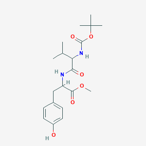 Boc-DL-Val-DL-Tyr-OMe