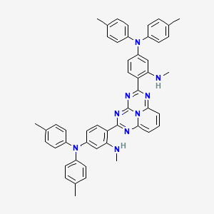 4,4'-(Pentaazaphenalene-2,5-diyl))bis((N3-methyl-bis-4-methyl)triphenylamine)