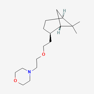 (1S,2S,5S)-2-[2-(2-Morpholinoethoxy)ethyl]-6,6-dimethylnorpinane; (1S,2S,5S)-6,6-Dimethyl-2-[2-(2-morpholinoethoxy)ethyl]norpinane