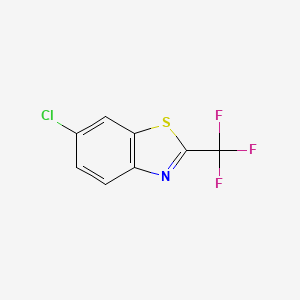 6-Chloro-2-(trifluoromethyl)benzo[d]thiazole