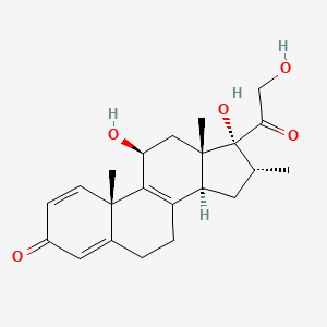 molecular formula C22H28O5 B15354113 Delta8(9)-Dexamethasone 