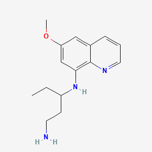 N3-(6-Methoxyquinolin-8-yl)pentane-1,3-diamine (Secaquine)