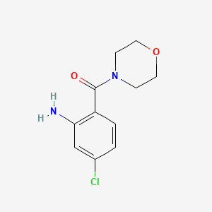 (2-Amino-4-chloro-phenyl)-morpholin-4-yl-methanone