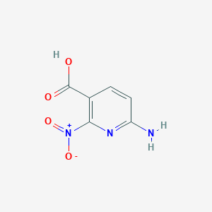 molecular formula C6H5N3O4 B15354384 2-Nitro-6-amino-pyridine-3-carboxylic acid 