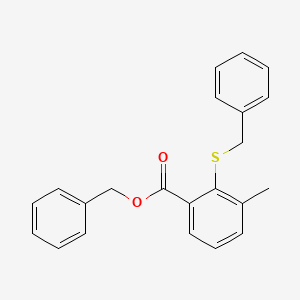 Benzyl 2-(Benzylthio)-3-methylbenzoate