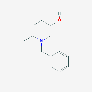 1-Benzyl-6-methylpiperidin-3-ol