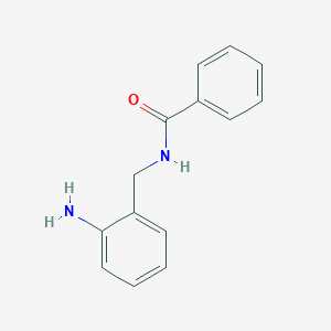 N-[(2-aminophenyl)methyl]benzamide