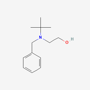 molecular formula C13H21NO B15354613 2-(Benzyl(tert-butyl)amino)ethanol 