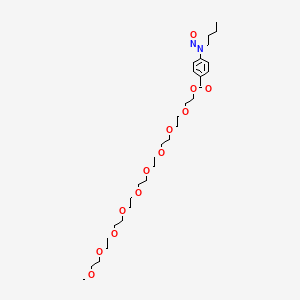 2,5,8,11,14,17,20,23,26-Nonaoxaoctacosan-28-yl 4-(butyl(nitroso)amino)benzoate