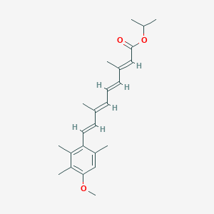 propan-2-yl (2E,4E,6E,8E)-9-(4-methoxy-2,3,6-trimethylphenyl)-3,7-dimethylnona-2,4,6,8-tetraenoate