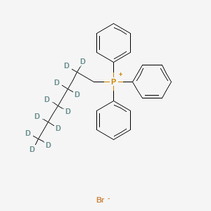 N-Hexyl-2,2,3,3,4,4,5,5,6,6,6-D11-triphenylphosphonium bromide