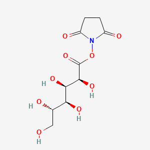 molecular formula C10H15NO9 B15354852 L-Gluconic Acid N-Succinimide 