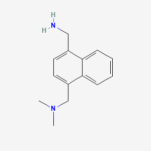 1-(4-(Aminomethyl)naphthalen-1-yl)-N,N-dimethylmethanamine