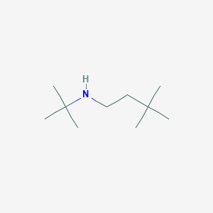 molecular formula C10H23N B15354933 Tert-butyl(3,3-dimethylbutyl)amine 