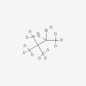 molecular formula C6H14O B15354969 3,3-Dimethyl-2-butanol-d13 