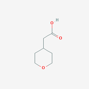 molecular formula C7H12O3 B153550 四氢吡喃基-4-乙酸 CAS No. 85064-61-5